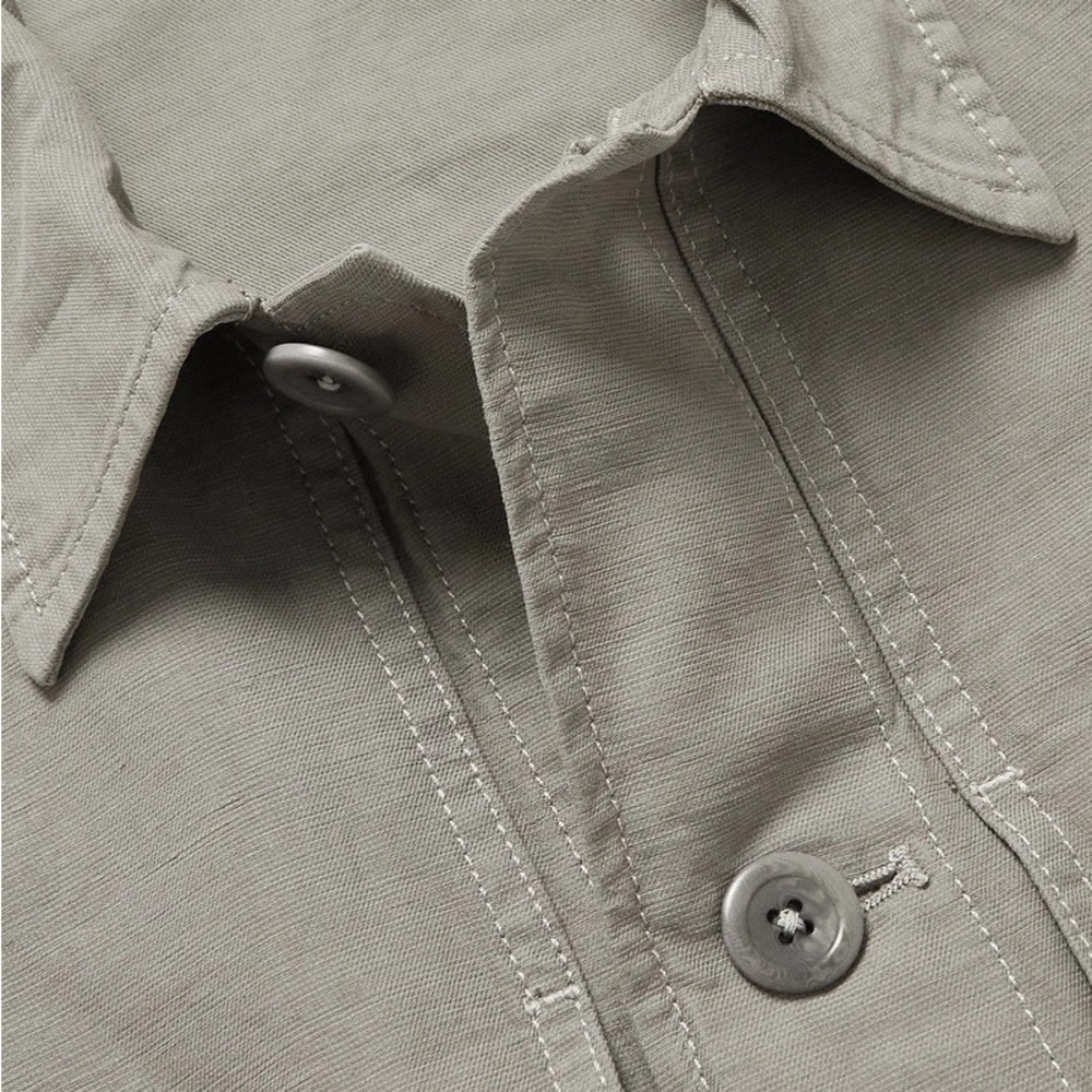 New Norse Projects Kyle Cotton-Linen Jacket Gray - Picture 15 of 15